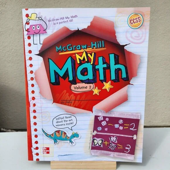 NEW My Math Grade 1 Book 1st Grade Volume 2 McGraw-Hill Elementary Math Connects