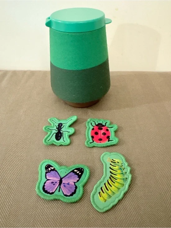 Lovevery “fuzzy bug shrub” toy (months 16, 17, 18) the adventurer play kit