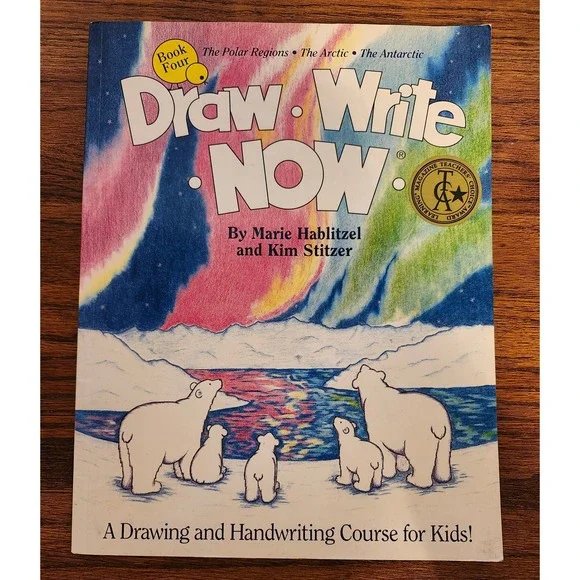 Draw Write Now‎ Book Four Polar Regions Arctic Antarctic Marie Hablitzel PB