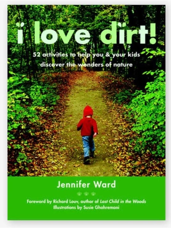 I Love Dirt! - Kids Nature Activity Book (Green/Red)