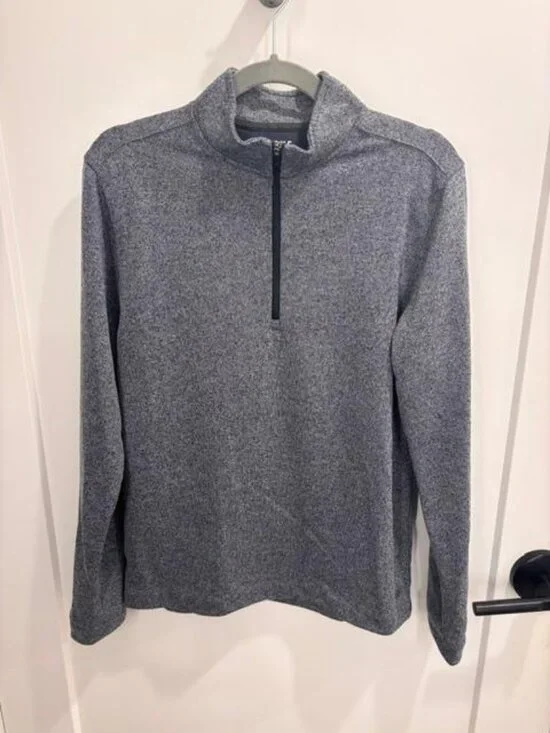 RHONE - Commuter 1/4 Zip - Mens Medium - in Gray