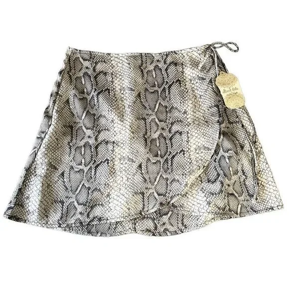 NWT Altar’d State snakeskin print skirt size small