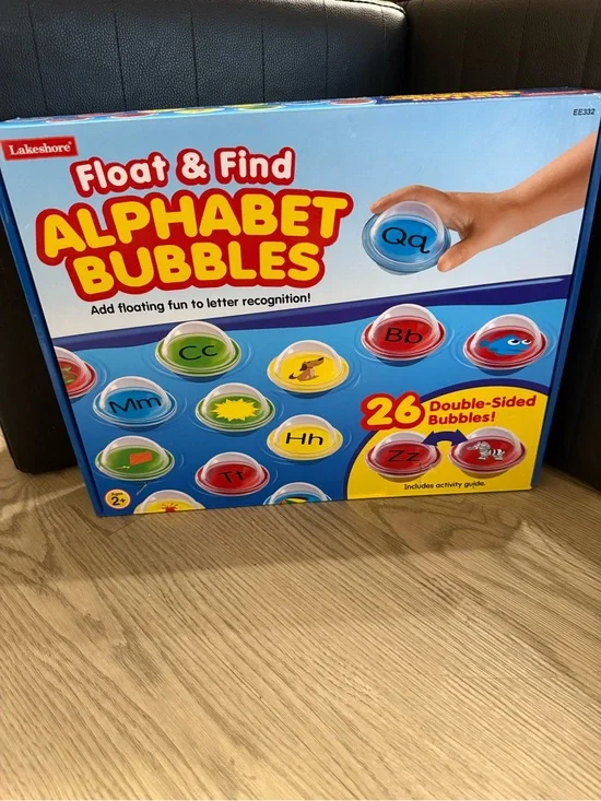 COMPLETE  Float & Find Alphabet Bubbles Lakeshore Educational