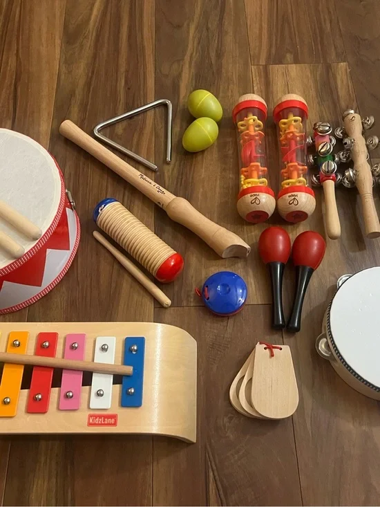 Kids Percussion Musical Instrument Bundle