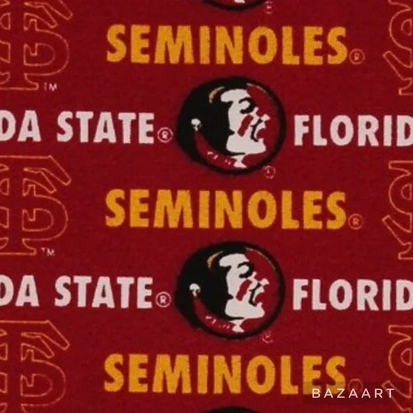 New Pet Goods 36”x42” Collegiate Pillow Bed Pet Bed Cover & Liner Florida State