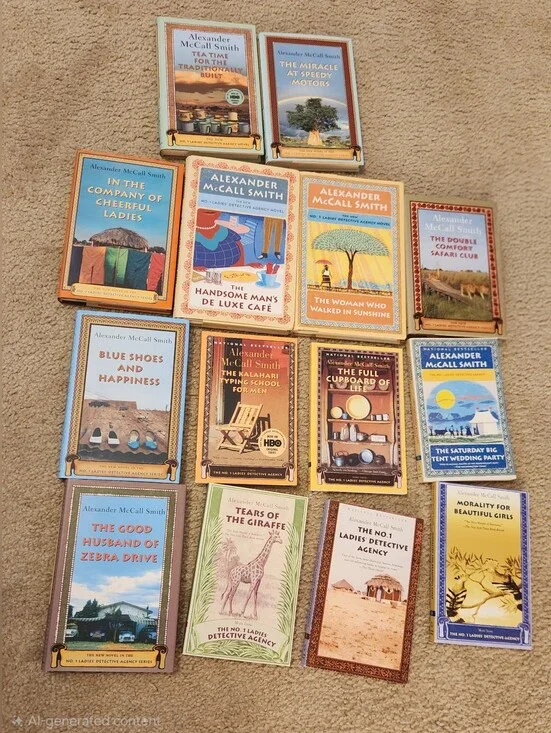 Alexander McCall Smith‎ Detective Mystery Lot of 15 Novels
