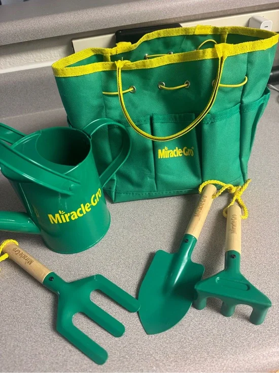 Miracle-Gro Green & Yellow Garden 5 piece Tool Set