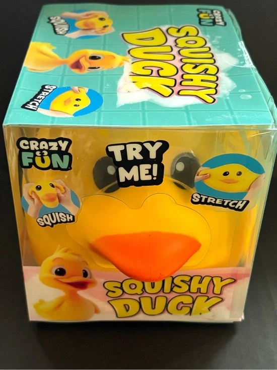 Squishy Duck Toy - Yellow
