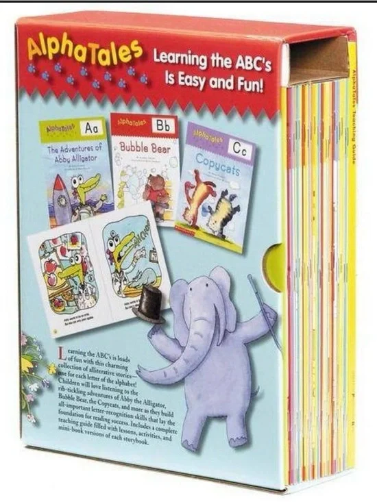 Scholastic AlphaTales ABC Book Set - preowned