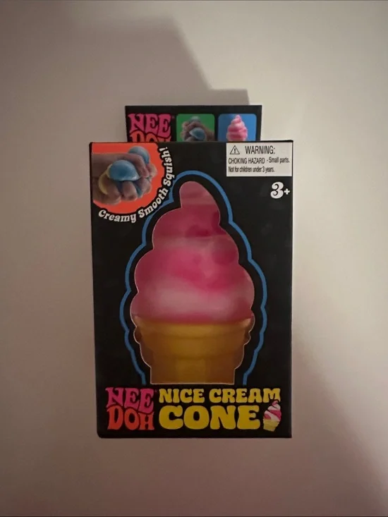 NeeDoh Nice Cream Cone Pink