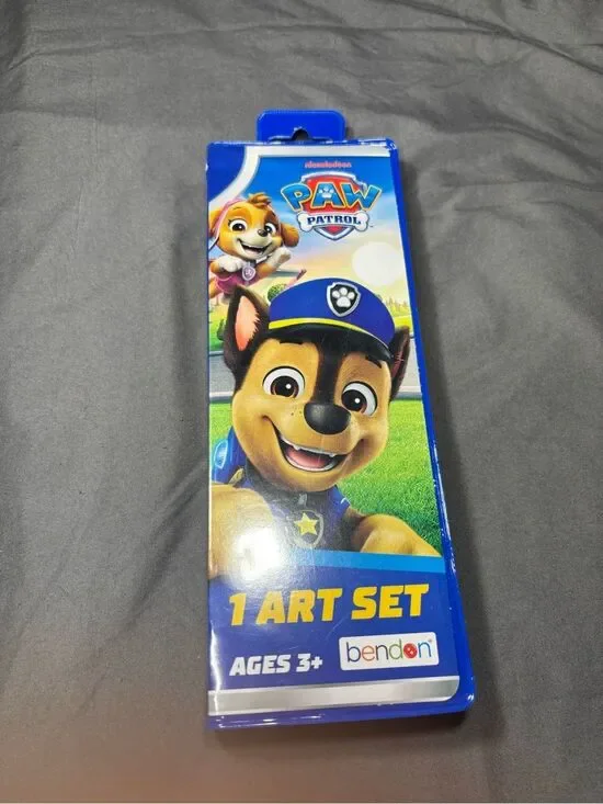 New PAW Patrol Kids Blue Art Set