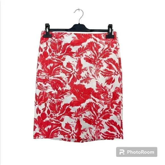 The Limited Dressy Career Floral Print Pencil Skirt Size 4