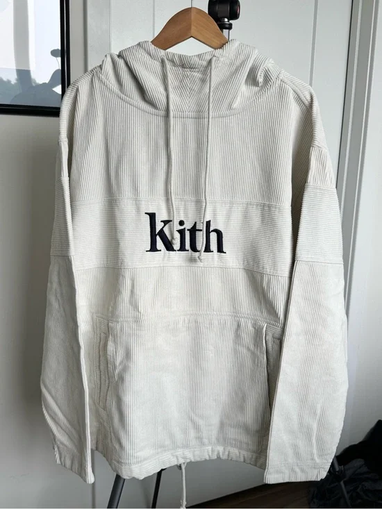 KITH Ivory corduroy hoodie - XL