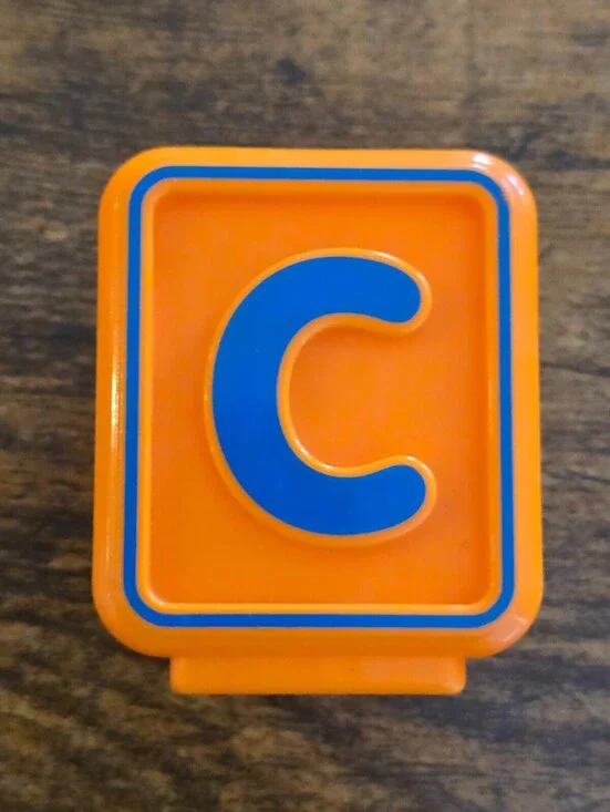 Vtech Alphabet Blocks Sit to Stand Train Replacement Block C Car