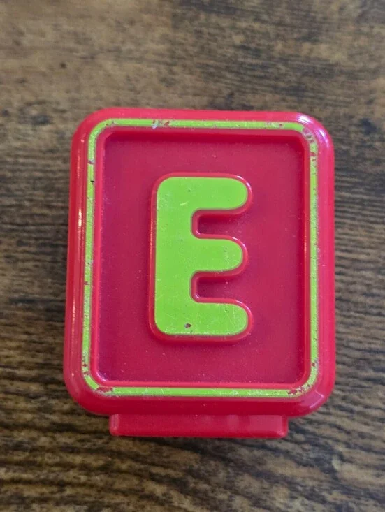 Vtech Alphabet Blocks Sit to Stand Train Replacement Block E Egg