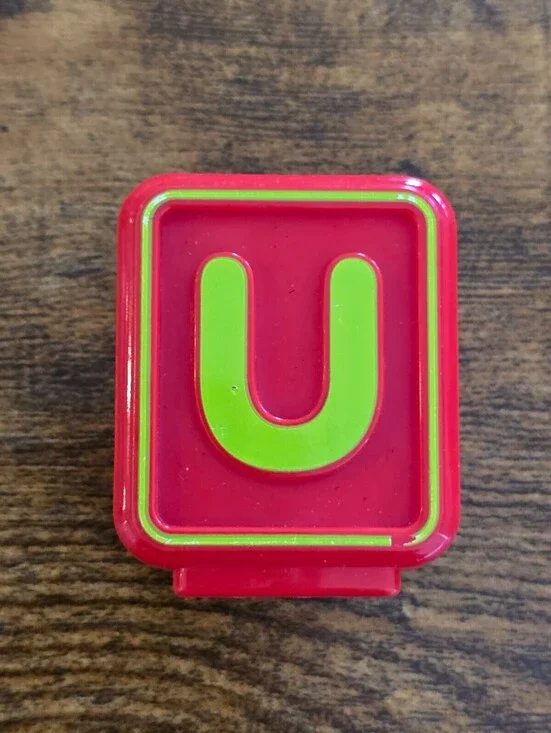 Vtech Alphabet Blocks Sit to Stand Train Replacement Block U Umbrella