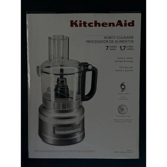 KitchenAid 7-Cup Food Processor - New Open Box