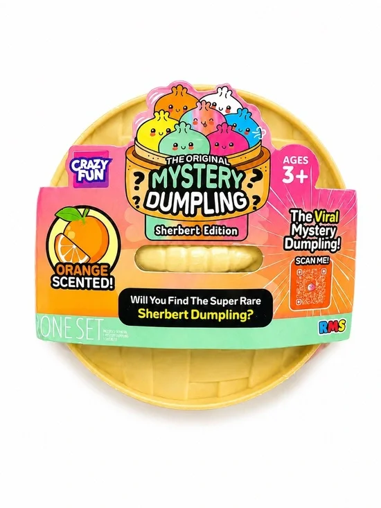 Crazy Fun Original Mystery Dumpling Sherbert Edition (Orange Scented)