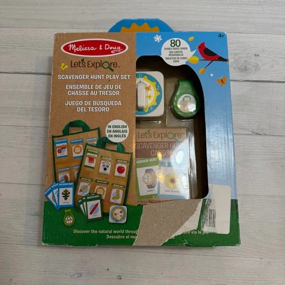 Melissa & Doug Let's‎ Explore Scavenger Hunt Play Set New