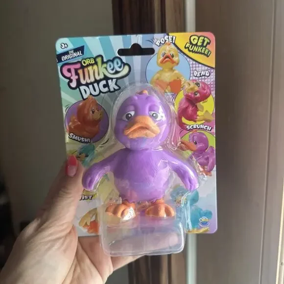 Orb Funkee Duck New Viral Purple Duck Squishy