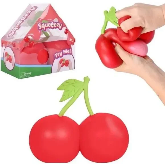 Squeeezy Cherries Squishy