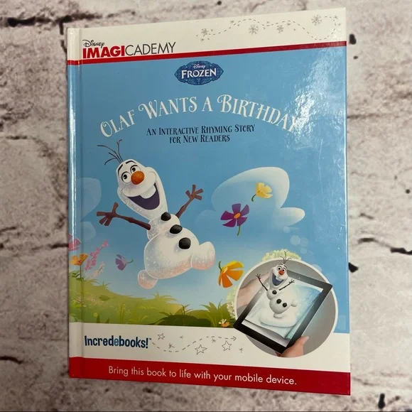 💰5/$20 Disney’s Imagicademy Frozen Olaf Children’s Book