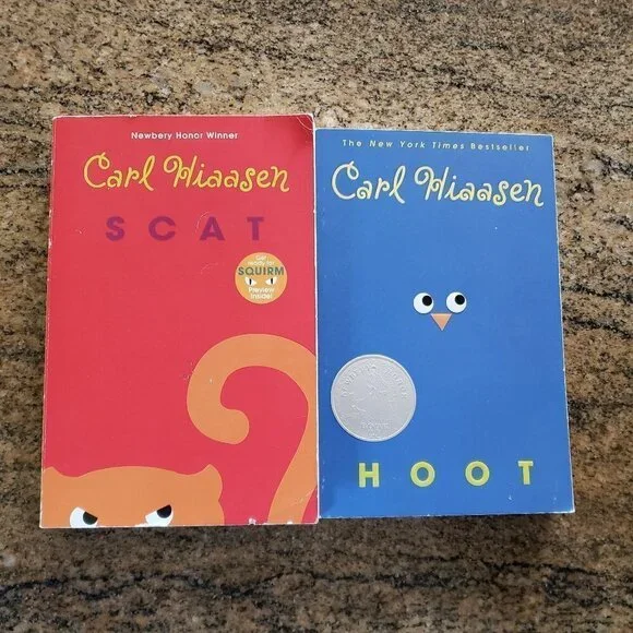 Carl Hiaasen - Softbound Kids Books Scat & Hoot