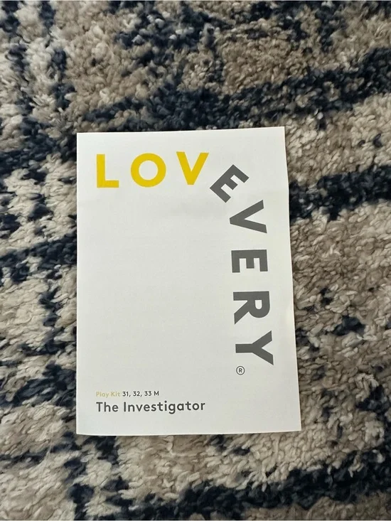LOVEVERY The Investigator Play Kit - 31-33 months