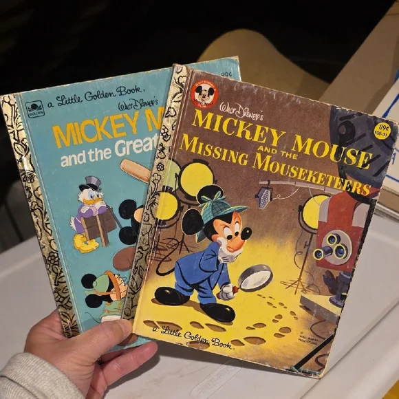 Disney Little Golden Book Set - Mickey Mouse Stories