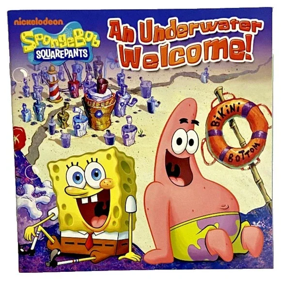 SpongeBob SquarePants AN UNDERWATER WELCOME! Book‎