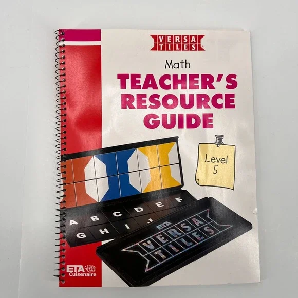 ETA‎ Cuisenaire Math Teacher's Resource Guide Level 5 Versa Tiles