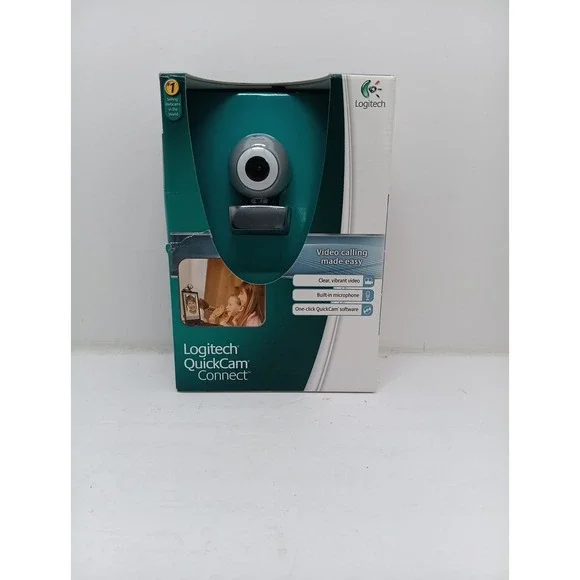 Logitech QuickCam Connect (E2500) Webcam USB Video Microphone - NEW/SEALED