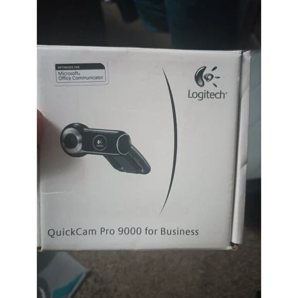 Logitech QuickCam Pro 9000 2.0 M Effective Pixels USB 2.0 WebCam for Business