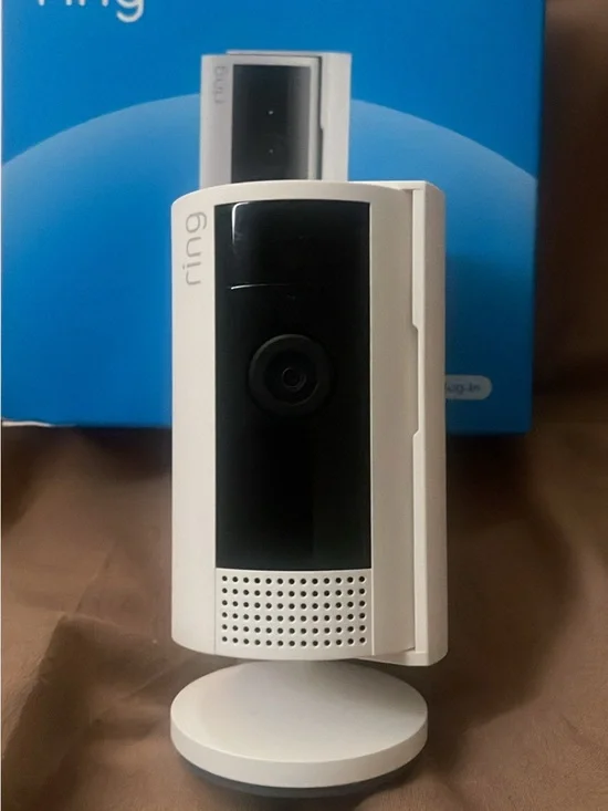 Ring Indoor Camera in White and Black