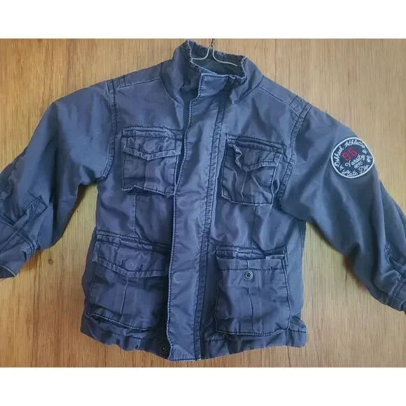 Oshkosh Tactical Fleece‎ Lined Gray Jacket 2T