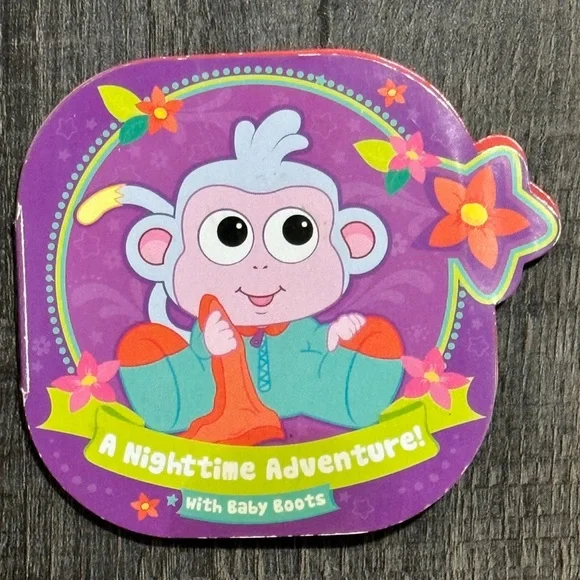 💞 Dora The Explorer “A Nighttime Adventure with Baby Boots” Mini Children’s Book
