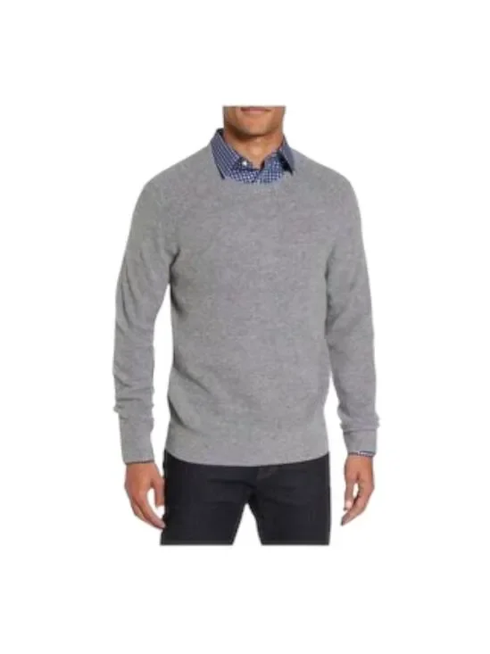 𝅺nordstrom Mens gray crewneck sweater