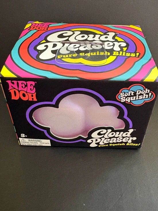 Nee Doh Cloud Pleaser Soft Squish Toy - Purple
