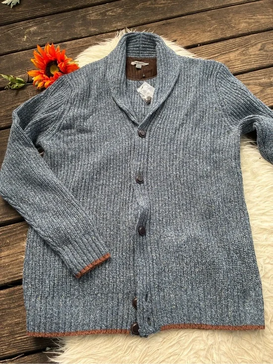 🌺NWT Johnston & Murphy Wool bland cardigan 🌺