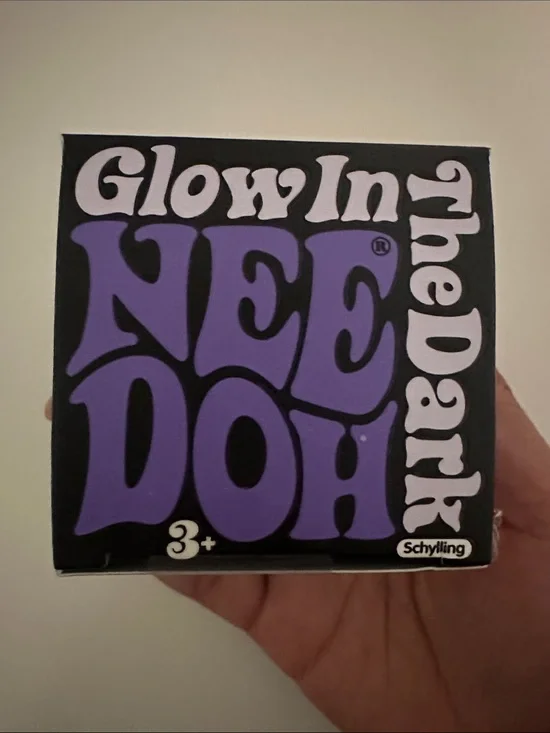 Purple Glow In The Dark NeeDoh