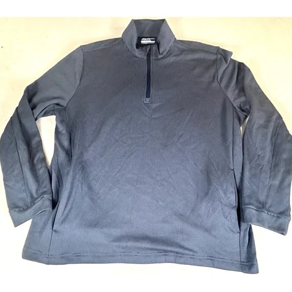 Ben Hogan Performance Quarter Zip Pullover Mens XL Blue Gorpcore