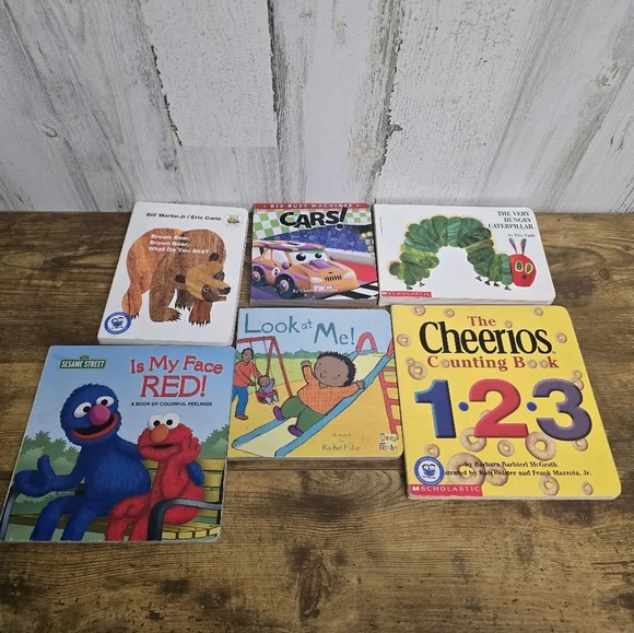 Children's Board Book Lot Of 6