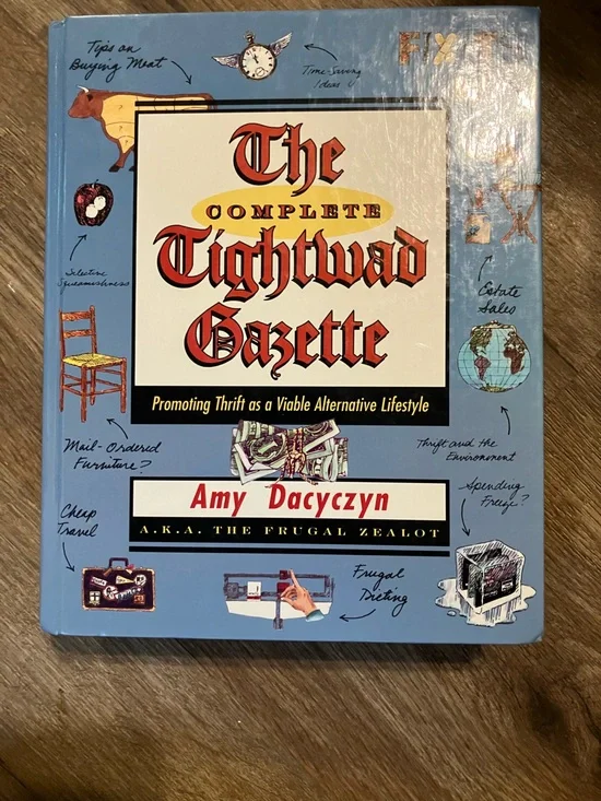 Complete Tightwad Gazette hardback Blue Cover