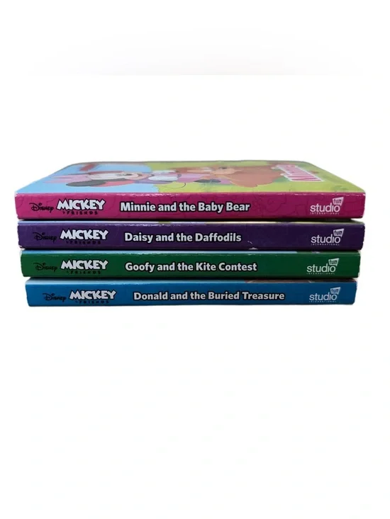 ✏️Disney | Mickey & Friends Mini Board Book Bundle (4 Books)