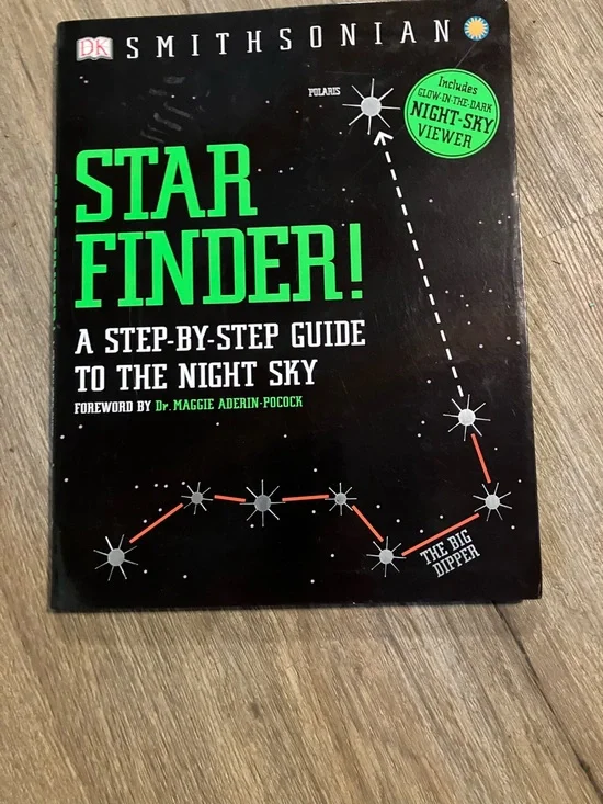 Smithsonian Star Finder! Kids Night Sky Guide - Black/Green
