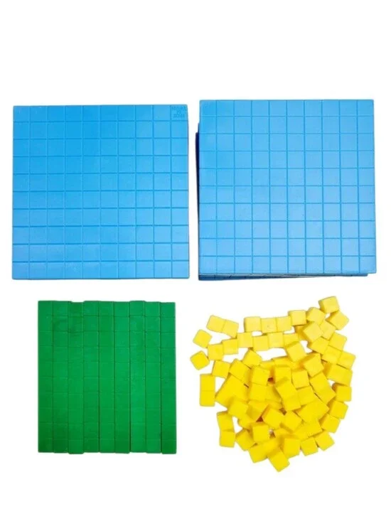 Learning Place Value Blocks Set