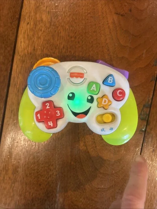 Fisher-Price Game Controller Learning Development Toy Laugh & Learn Tested Works