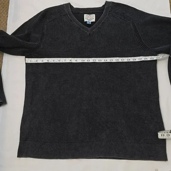 Lucky brand men's knit vneck sweater xxl