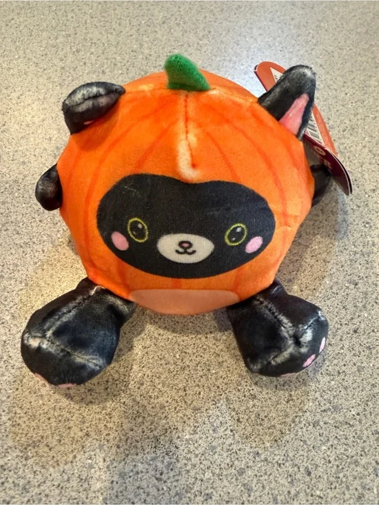 New Squishy Boo Crew Halloween Super Duper Sugar Squishers Goo Pumpkin Black Cat