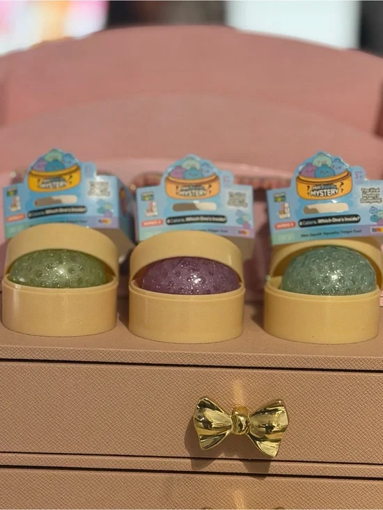 Authentic, RMS THE VIRAL MINI MYSTERY DUMPLINGS, SERIES 3, GREEN,BLUE & PURPLE
